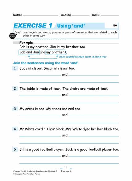 Conquer English Synthesis & Transformation Workbook 2